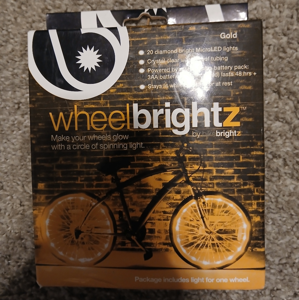 LED Bike Light - Gold